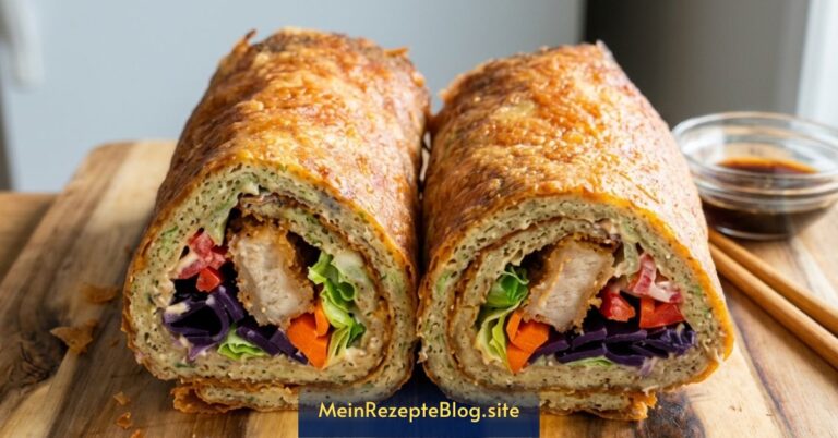 Einfacher Brokkoli-Mozzarella-Wrap