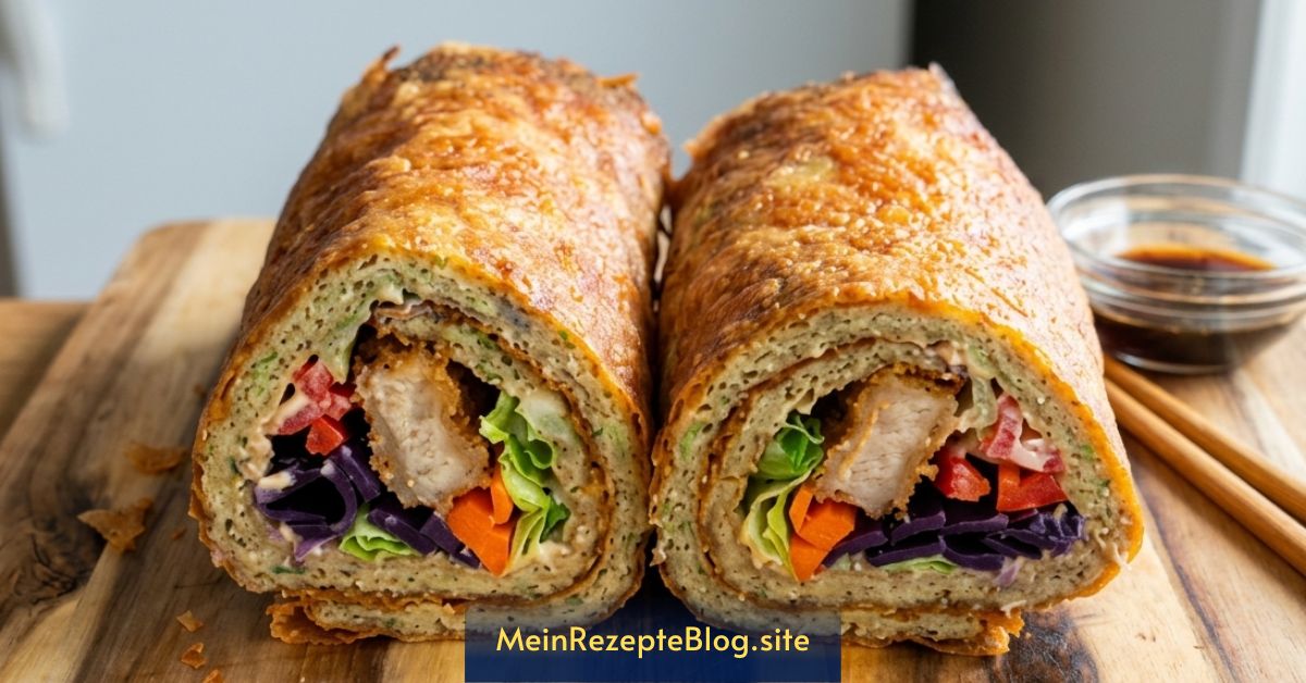 Einfacher Brokkoli-Mozzarella-Wrap