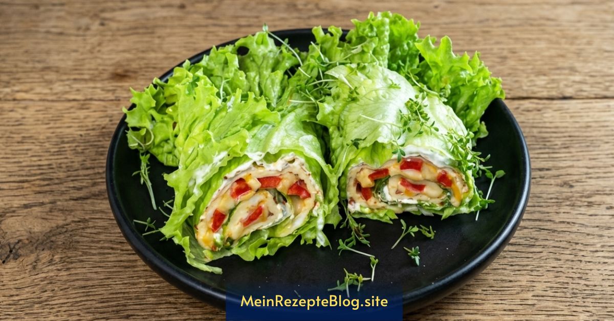 Salat-Ei-Paprika-Wrap (Low Carb & Glutenfrei)