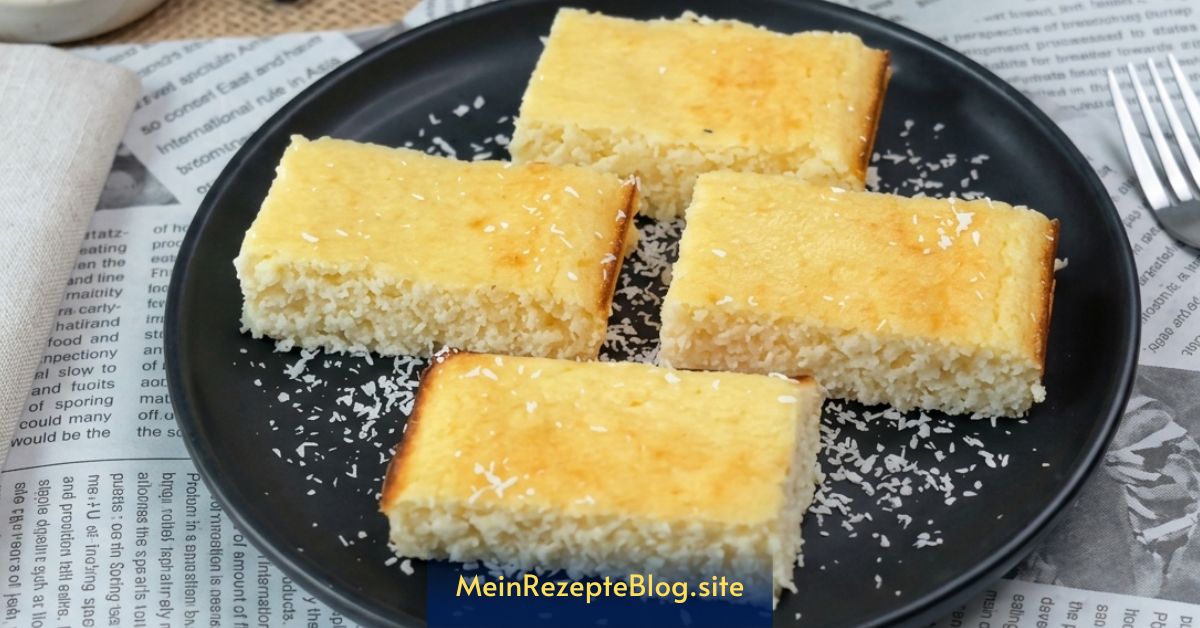 High-Protein Kokos-Schnitten