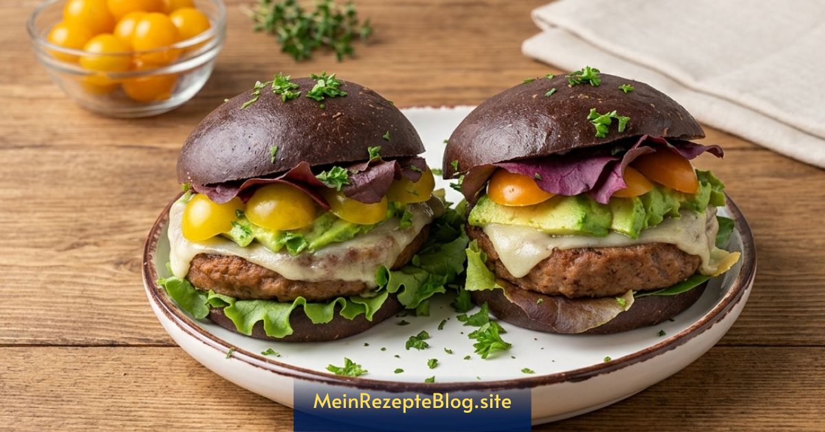 Protein-Brötchen (Burger-Brötchen)
